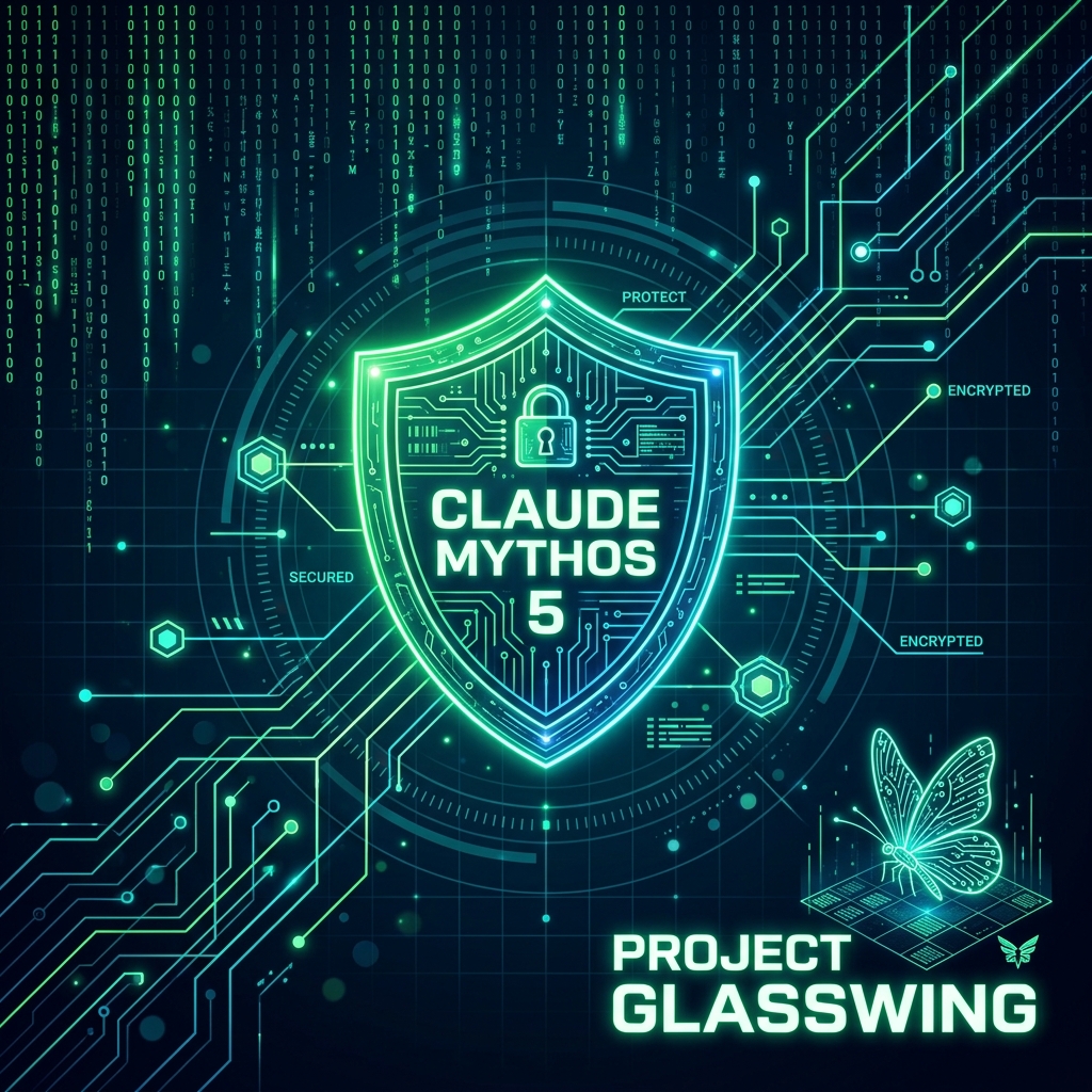 Claude Mythos 5 Project Glasswing Cybersecurity Image